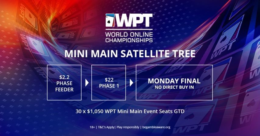 Бесплатные билеты на сателлиты в турниры WPT